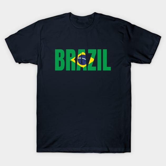 Brazil T-Shirt by Footscore